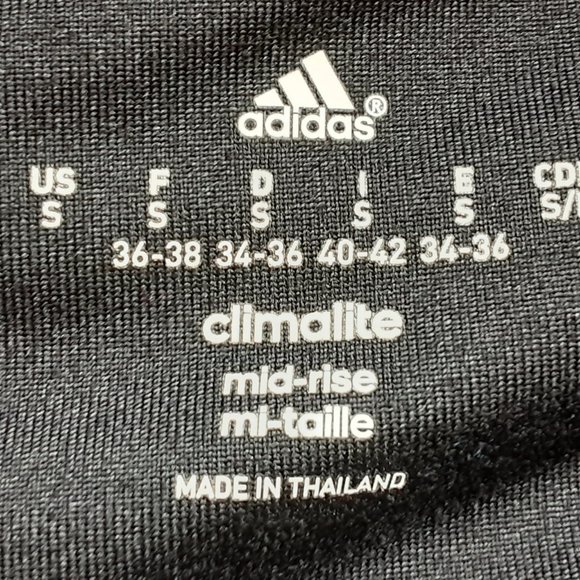 🌞 adidas Climalite Mid-Rise Crop Leggings, S - Picture 12 of 16